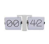 Xiuganpo Big Flip Clock, Smooth and Delicate Auto Flip Clock Table Clock 24Hour, 14.17 X 5.47in Battery Operated Digital Display Suitable for Living Room, Study, (Gold Frame and