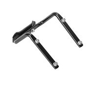 Xiuganpo Bike Sattle Back Double Water Bottle Adapter, Comfortable to Use a High Safety Factor Double Water Bottle Holder Adapter Long Service Life for the Outdoor for the Bike (Black)