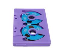 Xiuganpo Blank Cassette Tape, 50 Minutes Recording Time Normal Bias Type I Ferric, Double Sided Cassette Tape with ABS Aluminum Alloy Construction for Music Recording and Masteri