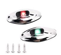 Xiuganpo Boat Navigation Light, DC12V LED IP66 1 Nautical Mile Visibility Marine Sailing Signal Lamp for Yacht for Skeeters for Pontoon