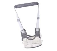 Xiuganpo Breathable Toddler Walking Harness Helper Lumbar Protection Anti Lost Belt for Kids, Easy-to-Use Infant Walker Assistant for Public Places (Light Gray)