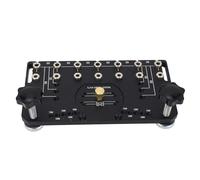 Xiuganpo Cabinet Drill Jig, Incisive Drill Bit Rugged Compact Aluminum Alloy Hinge Jig Drilling Guide Locator Built in Double Bearings for Hardware Installation