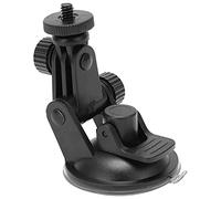 Xiuganpo Camera Suction Cup Mount Universal 1/4 Inch Screw Suction Mount for Sports Cameras on the Market Lightweight Black Plastic for Car Front Windshield