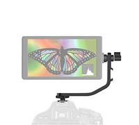 Xiuganpo Camera Video Monitor Holder for F5 F6 F6S S55 FW567 FW568, Rotating L Arm Bracket, Suitable for 4.5-5.7 Inch Monitors, Aluminum Alloy