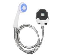 Xiuganpo Camping Shower, Complete Outdoor Shower Pump with Head, Optimized Water Flowing System, Rechargeable Portable Set for Outdoor Travel RV Pet Washing, 2000mAh