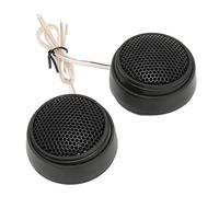 Xiuganpo Car Dome Tweeter, 1000W High Sensitivity Stereo Audio Speaker, Clear Sound for Car Sound System, Black ABS, 2 Pieces for All Audio Systems