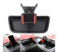 Xiuganpo Car Phone Mount Holder for JK 2012 2017, Press Lock Rotatable Horizontal Vertical Viewing Angle, Cell Phone Holder Car Accessories