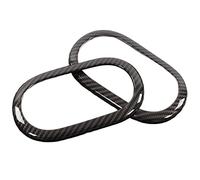 Xiuganpo Carbon Fiber Style Interior Door Handle Trim - Protective Inner Bezel Replacement - Fit Fit for Smart Fortwo C453 A453 W453 Facelift - 2pcs