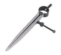 Xiuganpo Carbon Steel Flat Leg Spring Marking Durable for Woodworking Dividers and Dovetail Guide, with Adjusting Screw for Carpenter Circle on Wood or Metal Surface