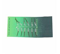 Xiuganpo Carp Fishing Bait Spike Lure Hook Sting Pin 12 Pack with Silicone Secure Barbed Handle, Versatile Attachment for Boilies Pellets Corn, Portable Outdoor Fishing Accessory for (15mm)