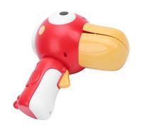 Xiuganpo Cartoon Bird Voice Changer Toy with 3 Different Voices Sound Effects, Funny Megaphone Device for Kids Performance Prop, ABS Material (Red)