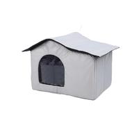 Xiuganpo Cat Cooling House Long Lasting Coolness Triple Layer Bite Resistant Pet Air Conditioned House for Summer with Ice Packs for Large Medium Small Cats Dogs (M)
