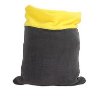 Xiuganpo Cat Sleeping Bag with Open Entry Self Warming Pad Sack for Indoor Kitten and Cat 24 X 20.9 in Cozy Cloth (Yellow)
