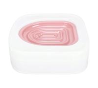 Xiuganpo Cat Toilet Training Kit Professional Eco-Friendly Urinal Seat for Cats ABSSize: 14.4x12.8x4.7in (Pink)