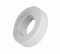 Xiuganpo Caulking Sealant Tape, Strong Viscosity Water Proof PE Material Self Adhesive Sealing Strip, Bathtub Seal Tape with Flexible Crease Design 22mm X 3.2m for Home Kitchen Bathroom