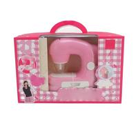 Xiuganpo Children Sewing Machine Toy, DIY Craft Kit for Kids with Educational Creativity, Complete Set with Fabric Tools, Easy to Use Design for Beginners, Compact Portable