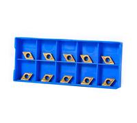 Xiuganpo CNC Inserts with Strong Tenacity, CNC Carbide Vane/Wing, Extension of The Lifespan of The Machining Tool for Steel, Finishing in Semi-Finished Stainless Steel