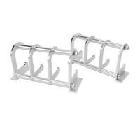 Xiuganpo Coil Relocation Brackets, Replacement for LS Swap D585 Coils with 2 Aluminum Brackets and Hardware, for LSX LQ4 LQ9 LM7 LR4 L59 LM4 L33 LH6 L92 L76 LY2 LY5 LY6 LC9 LMG L98 L96 LC8 (Silver)