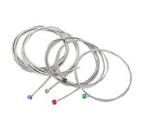 Xiuganpo Colorful Ball End 5Pcs Bass String Set Durable Metal G D A E B for
