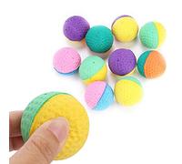 Xiuganpo Colorful Latex Cat Play Toy Set Durable for Keeping Cats Busy When You're Away 10pc for Pet Owners/Colorful