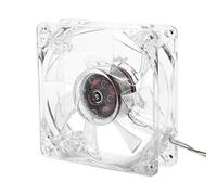 Xiuganpo Colorful LED USB CPU Cooling Fan, Transparent Design, 10,000 Hours Lifespan, Low Noise Operation, for PC Computer Overheating