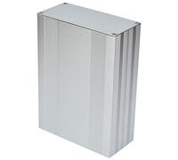 Xiuganpo Compact and Generous Appearance Electronic Box for Electronic Products, 68x145x200 Mm, Silver White