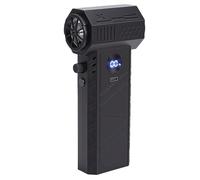 Xiuganpo Compressed Air Duster, 150000RPM Powerful Cordless Electric Air Duster with LED Display and Light, 2 Nozzles and 2 Brush Heads for PC, Keyboard, House, Car and Outdoor
