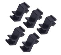Xiuganpo Cover of the Lid of the Bed Truck Bed Cockpit, Easy Anti -cracking Installation 5pcs Covering Tonneau Cover on Board Sturdy Clamp/Holder in Rigid Plastic for the Folding Trucks