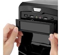 Xiuganpo CPU Temperature Sensor Controller with Large LCD Screen, Manual/Auto Mode Switch, 5 Fan Speed Control for PC Enthusiasts