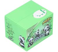 Xiuganpo Cute Money Stealing Piggy Bank, Panda Piggy Bank with Easy Coin Release Screw to Develop the Habit of Saving