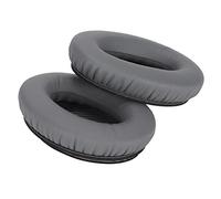 Xiuganpo Dark Grey Ear Cushion Pads with Protein Leather Replacement for QC35 QC35 II,Soft Material, Easy to Install, Suitable for 35 Headphones