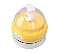 Xiuganpo Desktop Vacuum Cleaner Portable Cordless USB Charging Efficient Sweeper for Home Office Desk Cleanup ABS 8.6x10.8cm (Yellow)
