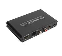 Xiuganpo Digital Analog Converter, 24bit 192KHz High Resolution Simultaneous Multi Output ARC Sound Extractor, Optical Converter with Optical L R Input Output for TV Speaker