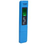 Xiuganpo Digital TDS EC Meter Electrical Conductivity Tester Four Modes Water Quality Test for Fish Tanks Aquariums Blue 6.1x1.2x0.6in (Backlight)