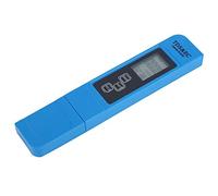 Xiuganpo Digital TDS EC Meter Electrical Conductivity Tester Four Modes Water Quality Test for Fish Tanks Aquariums Blue 6.1x1.2x0.6in (No Backlight)