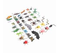 Xiuganpo Dinosaurs and Model Set, 43pcs Highly Detailed Educational Models for Kids, Safe and Non- PVC (Dinosaur animal 43 piece set)