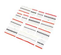 Xiuganpo Diode Assorted Kit Durable Silver Alloy Electronic Components Package for College Students/Engineers 200Pcs