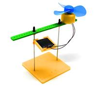 Xiuganpo DIY Solar Generator Kit for Kids Science Experiment, Mini Fan Model Building Set Powered By Renewable Energy STEM Toy