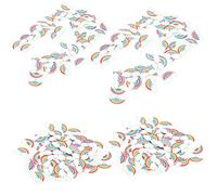 Xiuganpo DIY Wooden Buttons Set of 200Pcs for Sewing, Scrapbooking, and