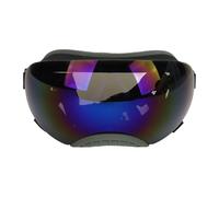 Xiuganpo Dog Goggles Sunglasses Breathable Adjustable UV Protection for Pets Outdoor Adventures 1 Pair (Foliage Frame, Blue Lens)