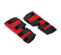 Xiuganpo Dog Kneepads Elastic Recovery Support for Pet Knee Joint Wrap 2 Pack Red SBR Material for Dogs After Surgery (XL)