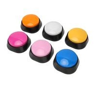 Xiuganpo Dog Splash Buttons, 6PCs Enable the Portable Communication Recording Button to Be Recorded for 30 Seconds on Pets