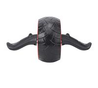 Xiuganpo Domestic Unisex Ab Wheel Ergonomic Core Strength Trainer for Home Gym Office 20cm/7.9in Soft Rubber Steel