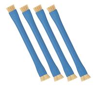 Xiuganpo Double Ended Brush, Anti-Static Non-Slip Brush, Two Colors, 4 Double Heads, Professional for Mobile Phone Repair for IC Motherboard Circuit Cleaning (Blue)