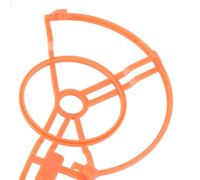 Xiuganpo Drone Propeller Protector High Hardness Impact Resistant Easy Storage for Beginner Drone Pilots for Applicable Scenes: Neo (Orange)