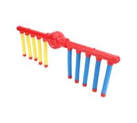 Xiuganpo Drop Sticks Challenge Game, Hand Eye Coordination Toy with Adjustable Speed, Hand Eye Coordination Training Toy for Kids, Adults, Family Fun and Skill Enhancement (Red)