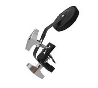 Xiuganpo Drum Muffler Felt Silencer Clamp On Internal Tone Control System for Clear Playing Without Noise for Professional Performance Metal