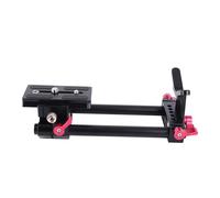 Xiuganpo DSLR Camera Arrow Storage Case Base Kit, Mounting Clamp with Shock Absorbing Bracket, Universal Dual Rod Support System for Tripods, Ideal for Filmmakers