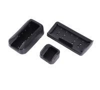 Xiuganpo Durable Aluminium Brake Pedal Replacement Set for 2012-2016 C-RV CRV 3PCS with Anti-Slip