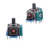 Xiuganpo Durable Analog Stick 3D Joystick Replacement for Controller, 2 Pcs Suitable for Gaming Fans